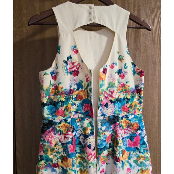 Anthropologie Maeve Tea Garden Floral Sheath Dress - Picture 5 of 12